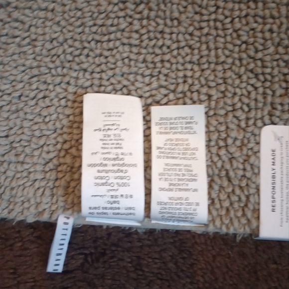 NWOT Pottery Barn Classic Organic Loop Bath Mat, 24 x 64 in, Gray - Picture 2 of 8